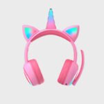 Glowing Bluetooth Headset Cat Ear Children's Headphones Crown Headset - Image 10