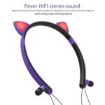 LED Glowing True Wireless Bluetooth Headphones Auriculares Cartoon Girl Headband Cat Ear Headset With Microphone For All Phones - Image 8