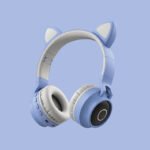 LED Light Cat Ear Headphones Wireless Bluetooth 5.0 Headset Portable Foldable Kids Headphone With Microphone Best Gift - Image 3