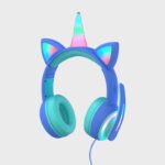 Glowing Bluetooth Headset Cat Ear Children's Headphones Crown Headset - Image 4