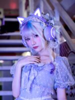 Net Red Same Style Luminous Cat Ear Headphones - Image 2