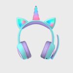Glowing Bluetooth Headset Cat Ear Children's Headphones Crown Headset - Image 9